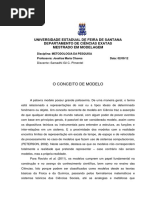 O Conceito de Modelo