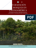 Degradacion de Bosques en Latinoamerica Ibero Redd 2016