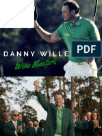 Danny Willett Wins Masters