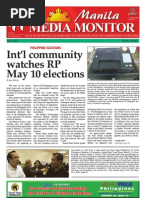 Manila Media Monitor - APRIL 2010