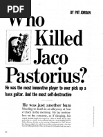 Who Killed Jaco