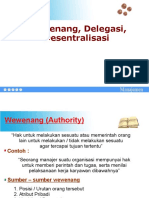 Materi 7 Delegasi Wewenang