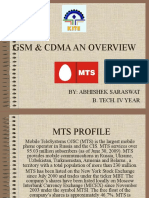 GSM and Cdma Overview