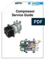 Sanden Compressor Service Guide