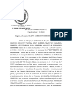 Desalojo Inquilino Sentencia de Apoyo A Guarisma