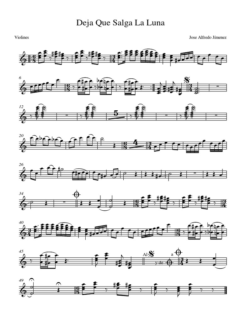 Deja Que Salga La Luna