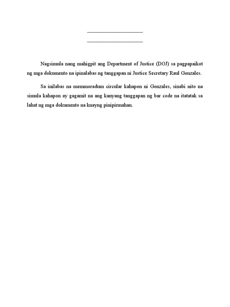 Copyreading (Filipino) | PDF
