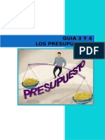 Guia 3-4 Los Presupuestos