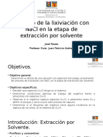 Impacto de La Lixiviación Con NaCl en La Extraccion Por Solvente.V1