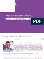 Plan de Gobierno TPP 2016-2021