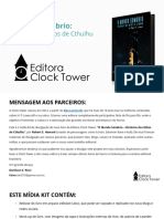 Divulgação do livro O Mundo Sombrio da Editora Clock Tower