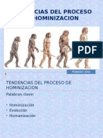 Tendencias Del Proceso de Hominizacion