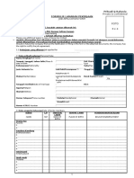 Form Isian Data Kandidat