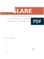 Glare: Yulia Fitriani, MD Ophthalmology Department Margono Soekarjo Hospital