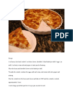 Quiche Lorraine