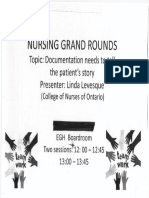 nursing grand rounds