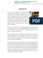 PDC Chongos Alto 2013 - 2021
