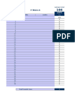 Tablas Para Tabular Notas