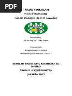 Download Makalah Teori Perubahan Dalam Manajemen Keperawatan by Doel SN309662912 doc pdf