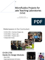 Laser Cut Microfluidics Projects For Undergraduate Teaching Laboratories To Email