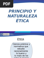 Principios de La Etica