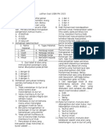 Latihan Soal USBN PAI 2015