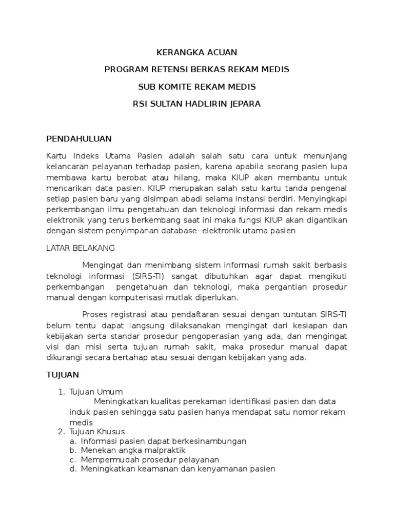 Evaluating Electronic Medical Record Retention Policies PDF