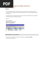 Login Page For Multiple Network On Mikrotik Hotspot