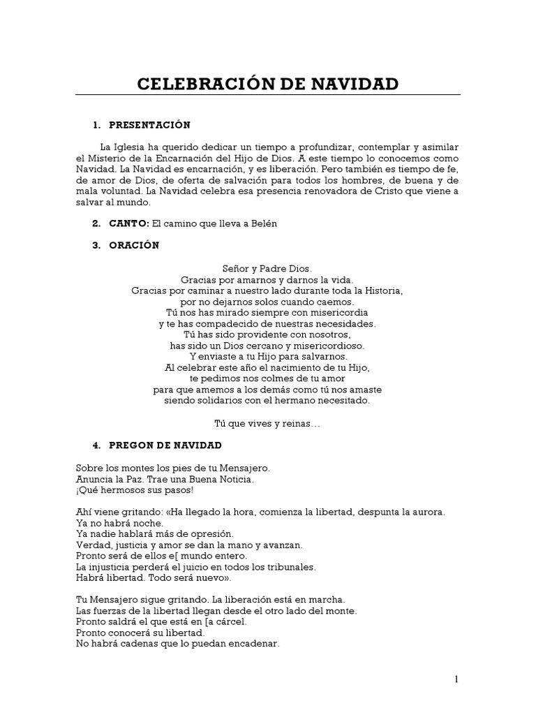 Plan Especial para la Navidad | PDF | Navidad | María, madre de Jesús