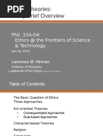 Ethical Theory Overview
