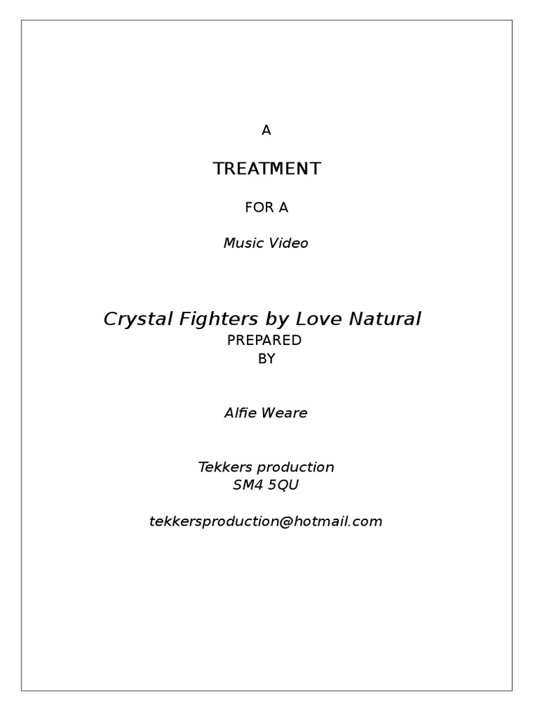 Crystal Fighters by Love Natural Treatment PDF Entertainment (General)