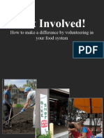 Get Involved!: How To Make A Difference by Volunteering in Your Food System