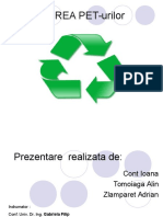 Reciclarea Pet