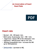 Autonomic Control & Heart Rate