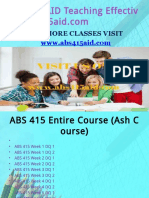 ABS 415 AID Teaching Effectively