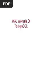 Internals of PostgreSQL Wal