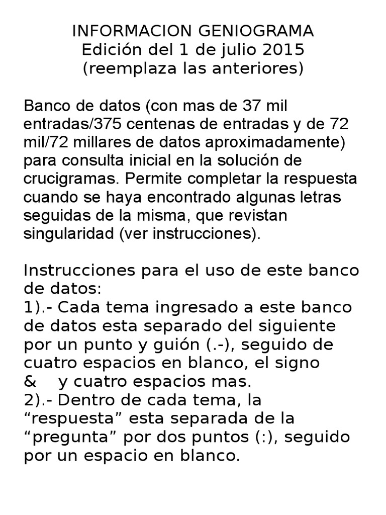 Informacion Geniograma, PDF, Miguel De Cervantes