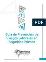 Guia de Prevencion de Riesgos Laborales en Seguridad Privada