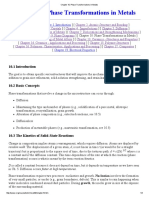 Chapter 10: Phase Transformations in Metals: 10.1 Introduction