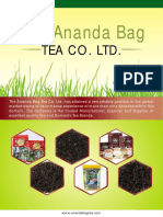 The Ananda Bag Tea Co. LTD. West Bengal India