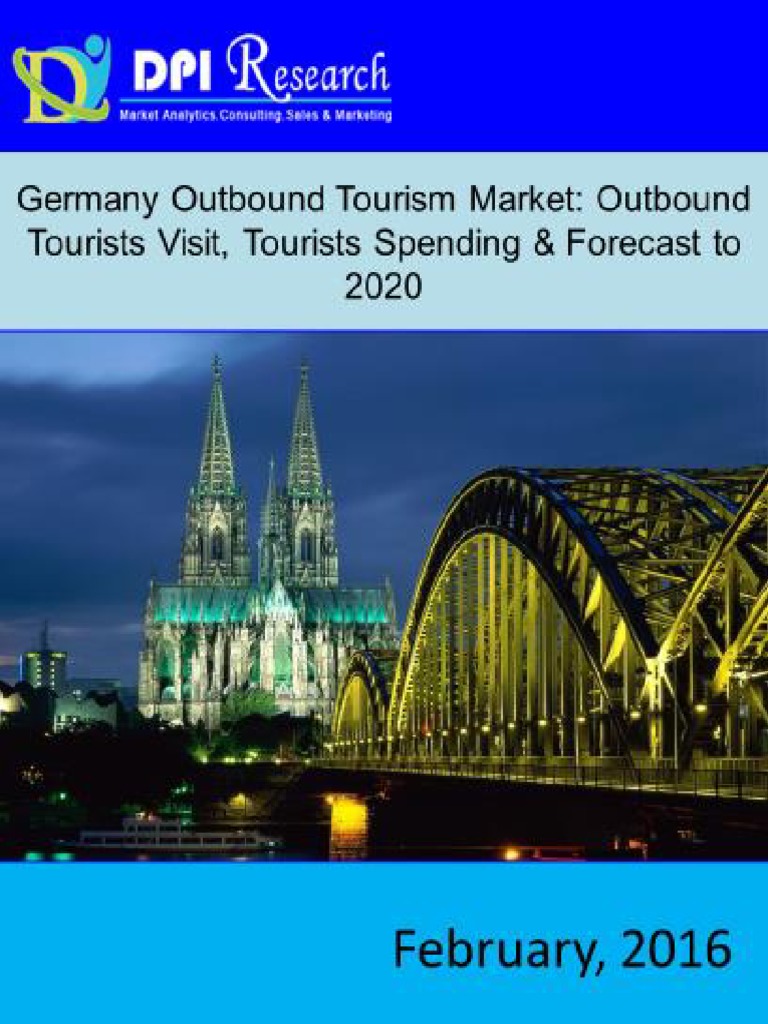 Germany Outbound Tourism | PDF | Tourism | Trade