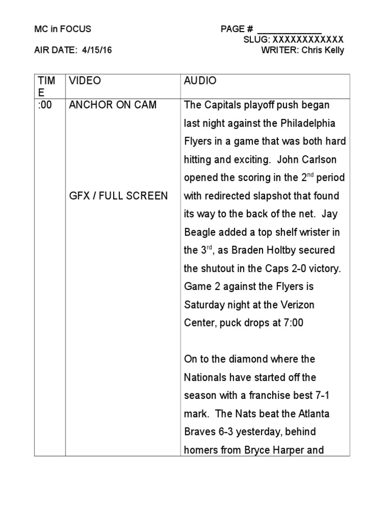 Capitals Win, Nats Start Strong | PDF | Sports & Recreation