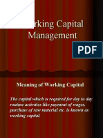 Working Capital Management