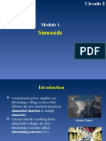 Module 1 - Sinusoids