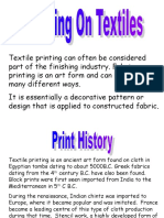Printing on Textiles