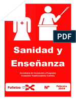 Folletos CTC Nº 3 Sanidad y Enseñanza FORMATO DIGITAL