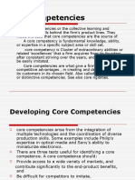 Core Compitancy