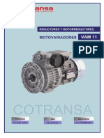 Vam11 Cotransa Catalogo Reductores y Motoreductores Motovariadores