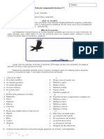 Comprensión Lectora Ficha N° 1