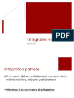 Intégrales Multiples